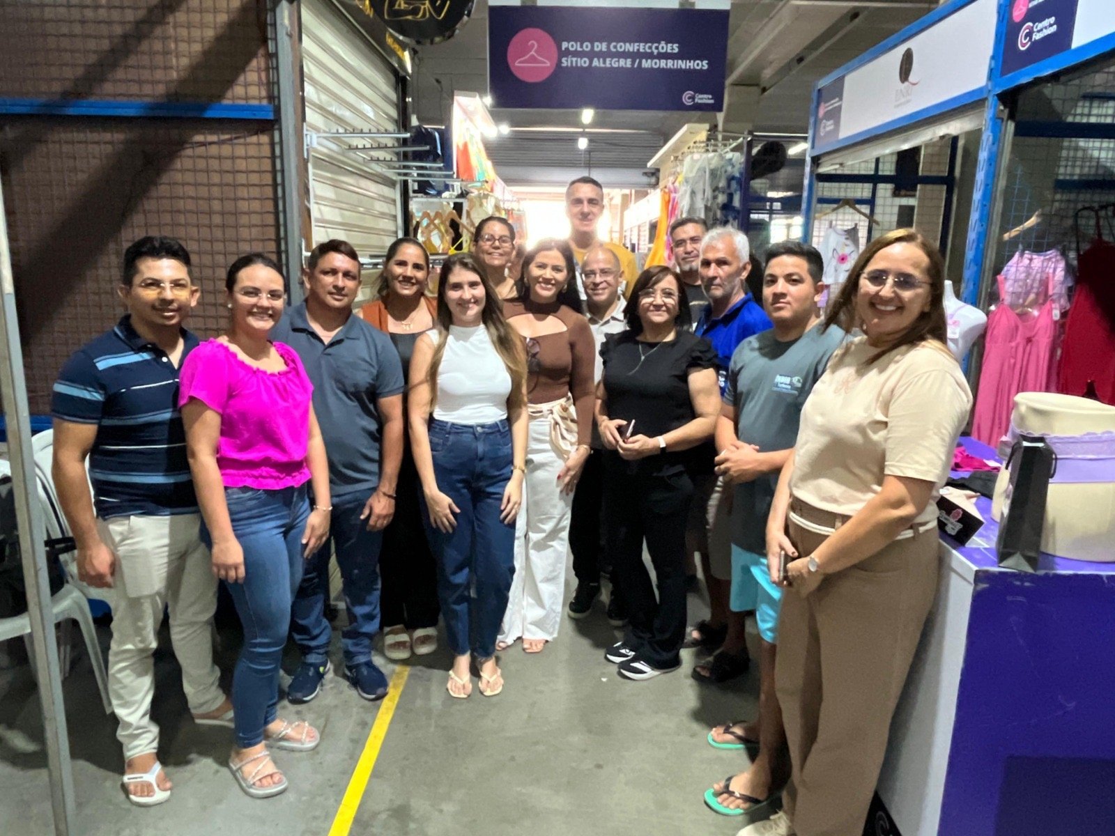 Centro Fashion Fortaleza recebe fabricantes do Polo de Confecções Sítio Alegre / Morrinhos