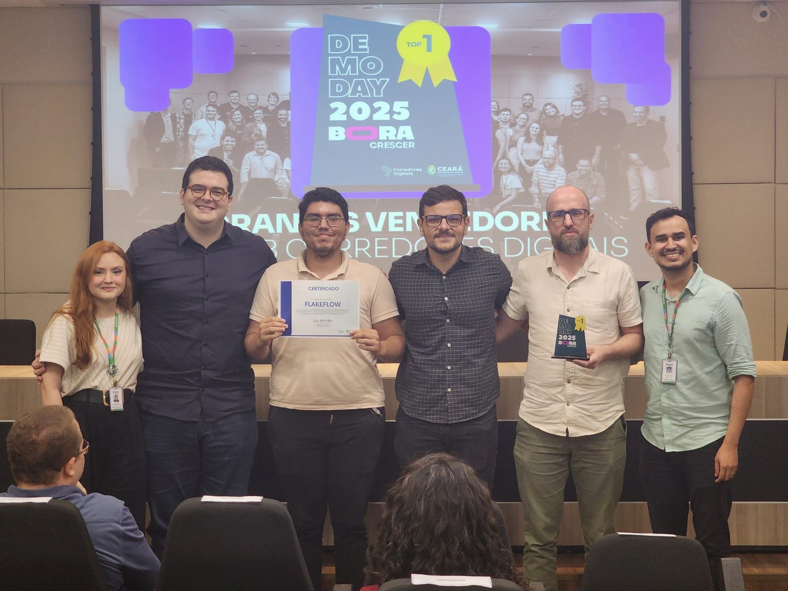 Demoday do Corredores Digitais premia startups e marca encerramento da temporada 2025