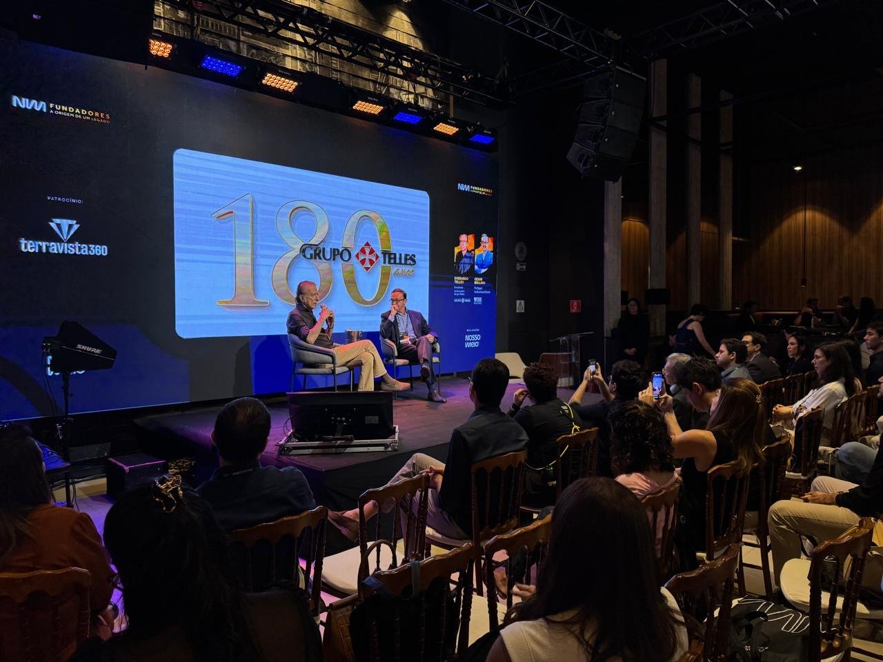 Grupo Telles e Six Academias debatem longevidade, governança e sucessão empresarial no NM Fundadores