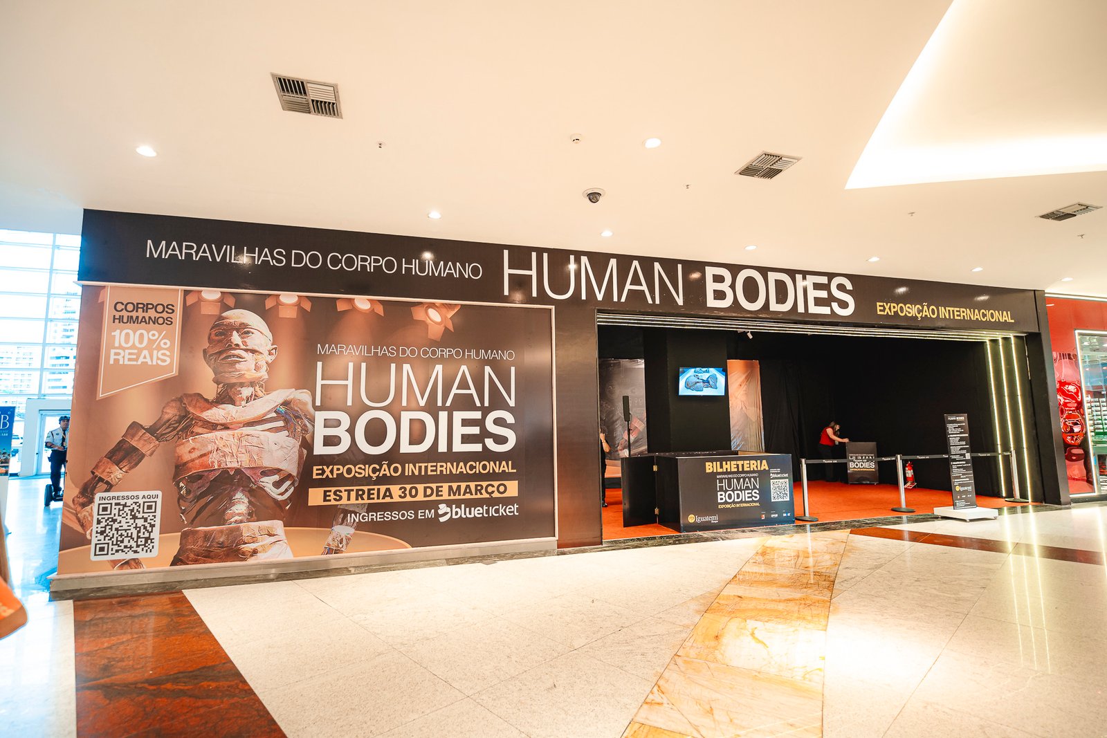 Exposição “Human Bodies” já atraiu mais de 5 mil visitantes em duas semanas no Iguatemi Bosque 