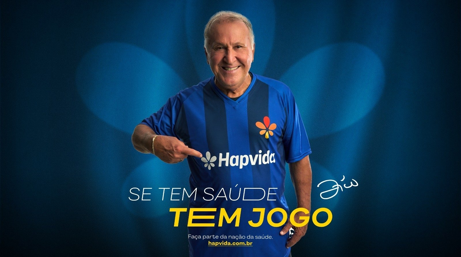 Zico é o novo Embaixador da Saúde da Hapvida e estrela campanha ‘Se tem saúde, tem jogo’