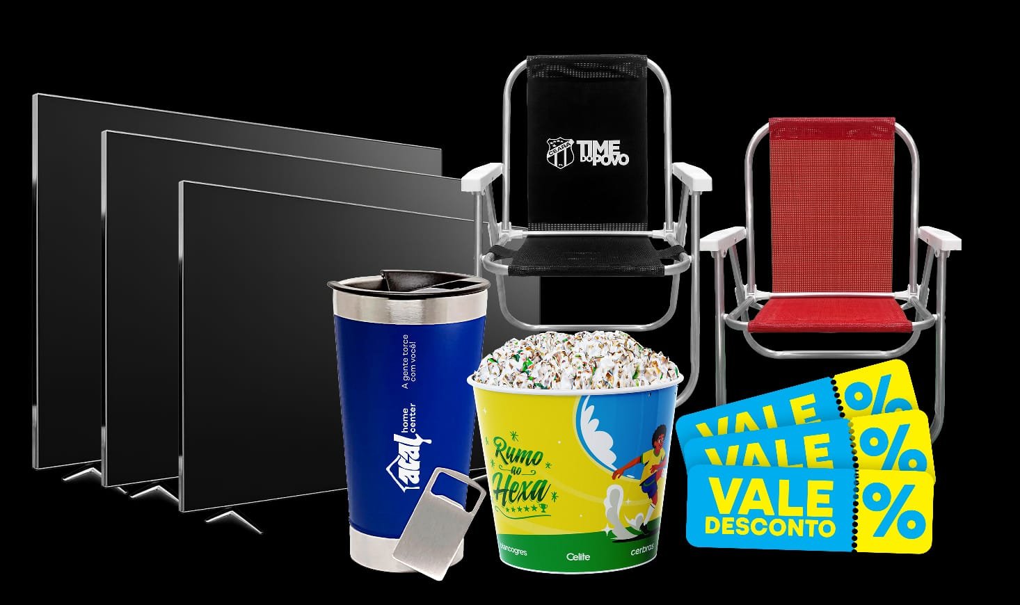 Acal Home Center entra no clima de Copa do Mundo e lança campanha com raspadinha, cerca de 500 produtos em promoção e sorteio de TVs
