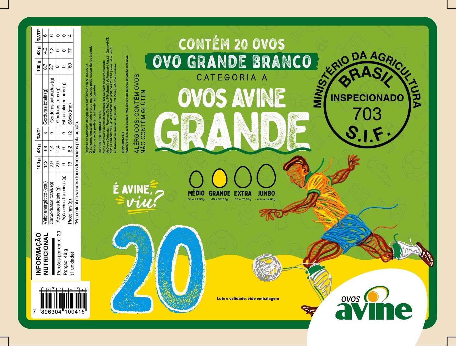 Avine lança campanha inspirada na Copa e reforça a identidade verde e amarelo com copos colecionáveis