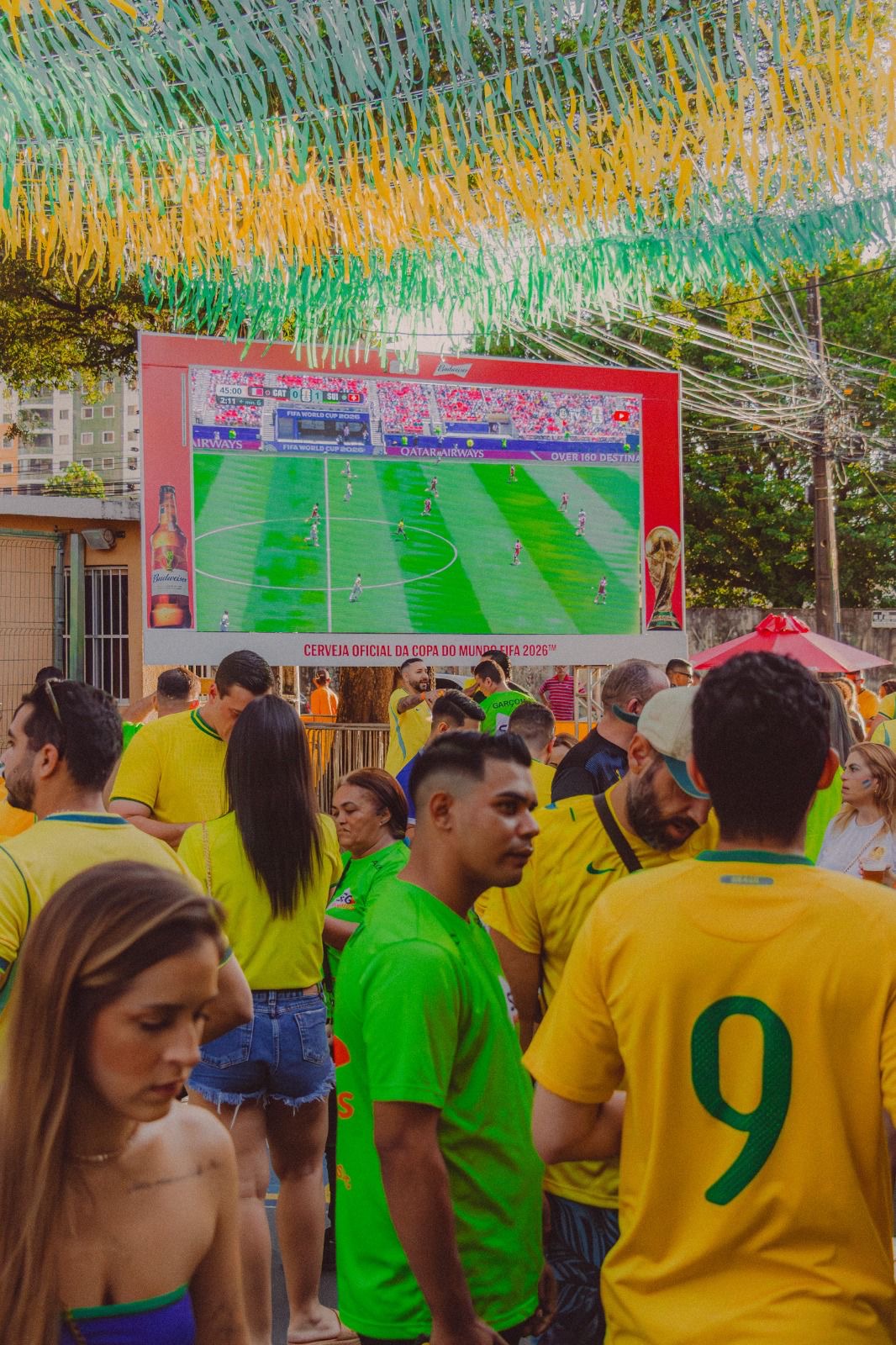 Fortaleza recebe programação gratuita especial de Budweiser durante a Copa do Mundo
