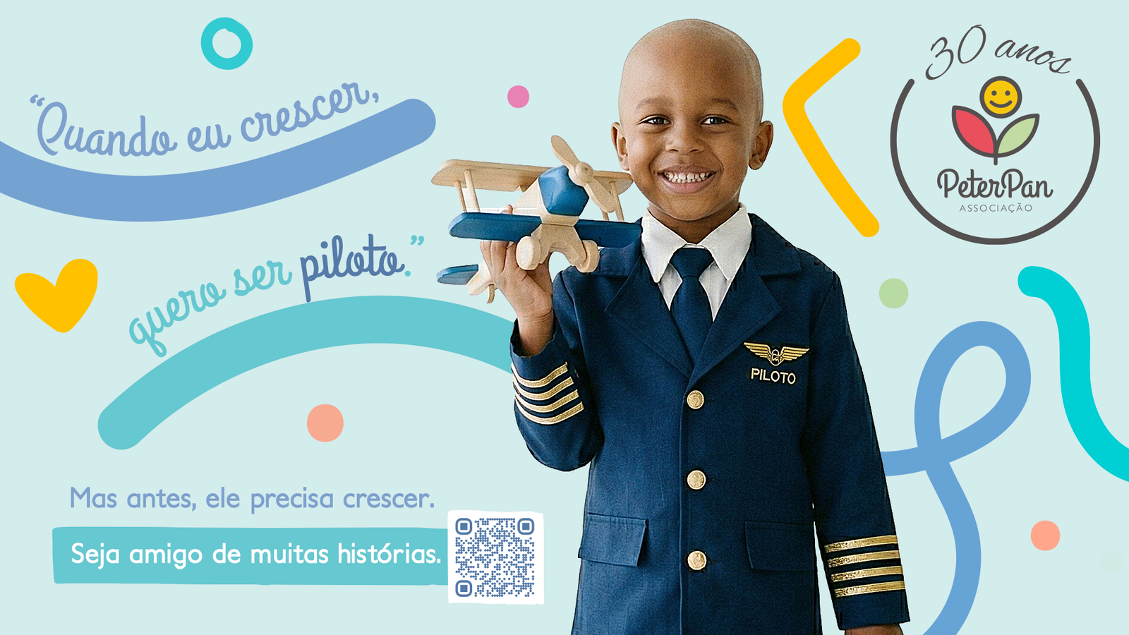 Campanha Amigo Peter Pan beneficia crianças e adolescentes em tratamento contra o câncer
