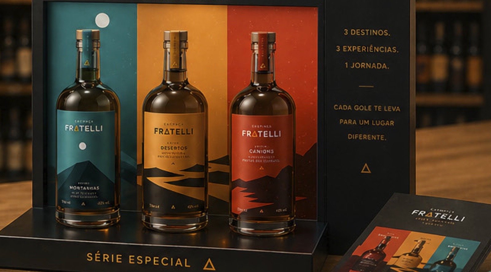 Fratelli lança cachaça envelhecida em madeiras selecionadas e estreia no segmento de destilados premium