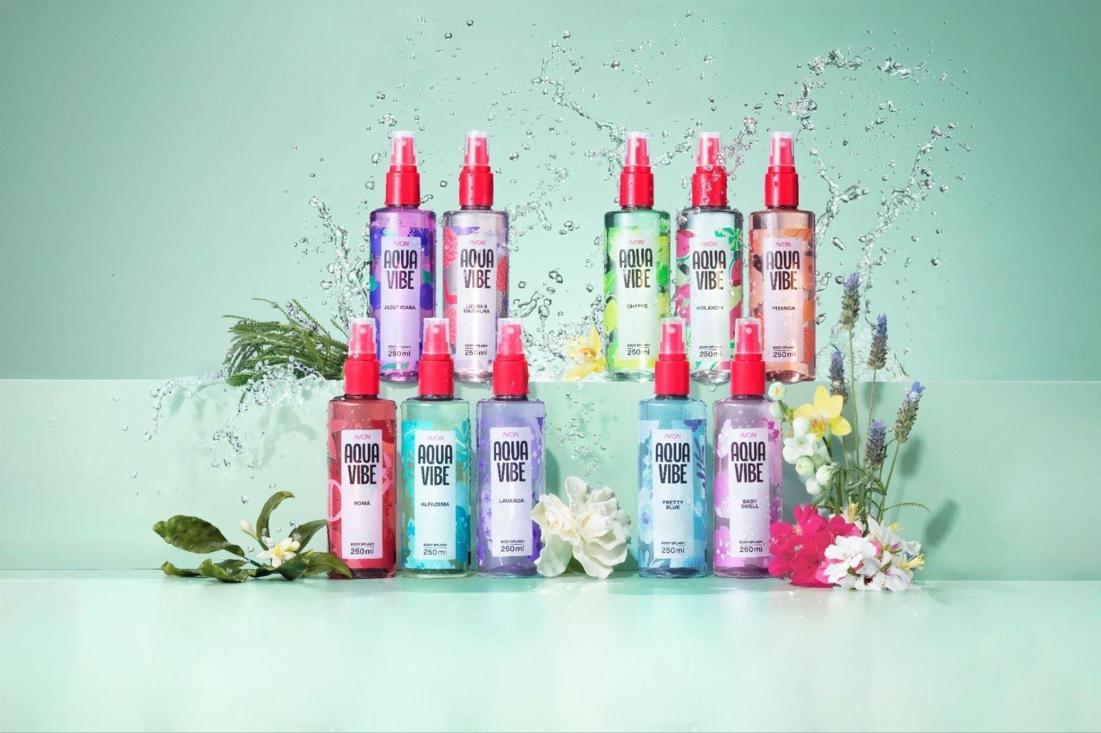 Perfumaria acessível em alta: Avon reinventa portfólio de body splashes Aqua Vibe