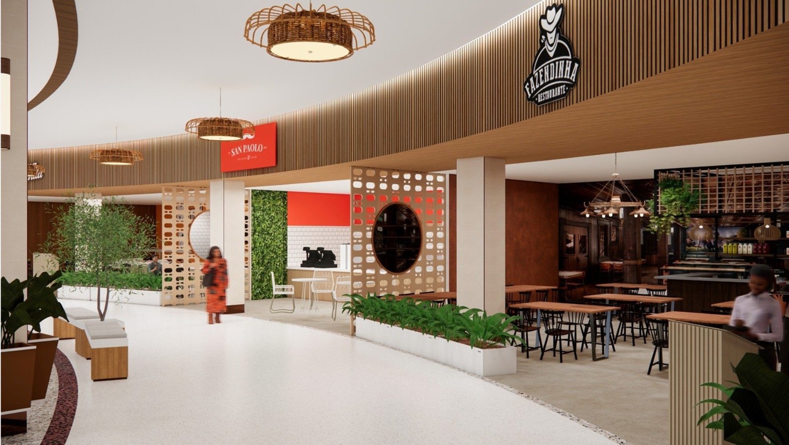Shopping Parangaba transforma área de 2 mil m² em novo destino gastronômico