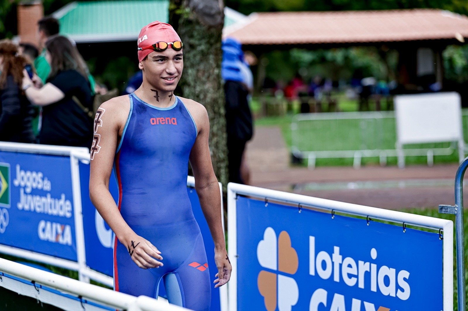 Atleta do cearense conquista bronze em  prova das Águas Abertas, nos Jogos da Juventude 2026